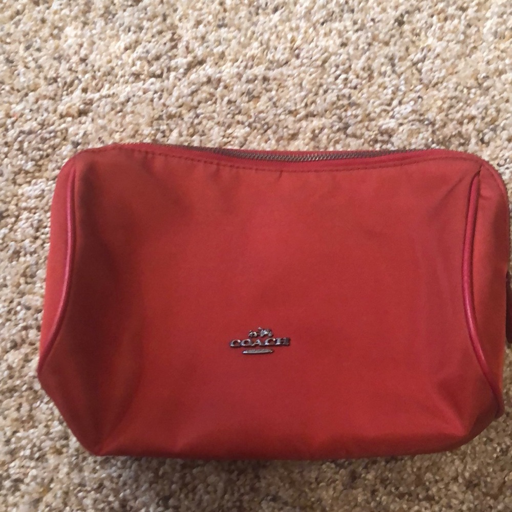 Coach makeup bag